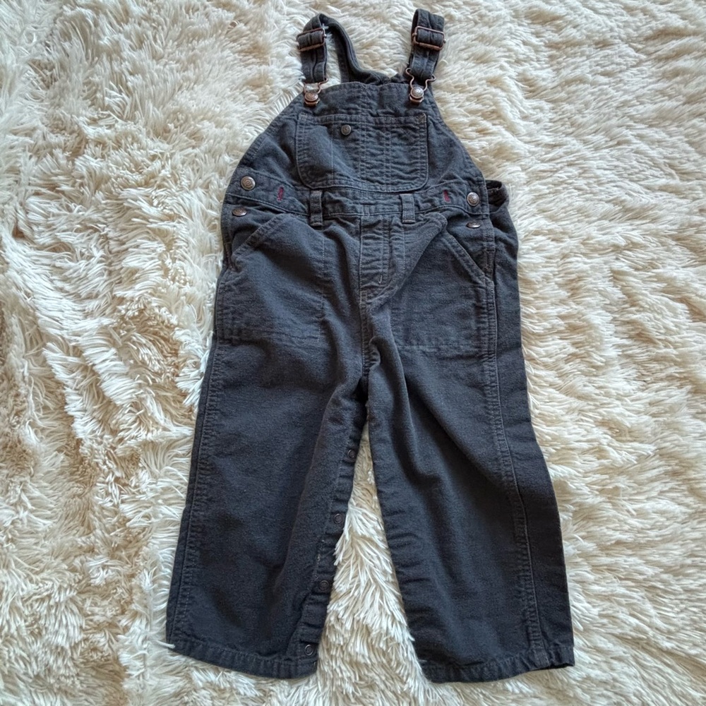 Baby GAP Dark Grey Overalls size 2T